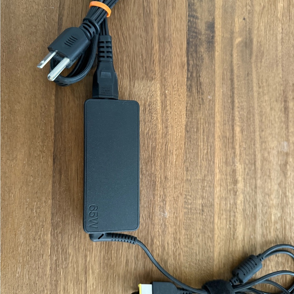 NEW- Lenovo Brand Black 65W Power Adapter (out of production)